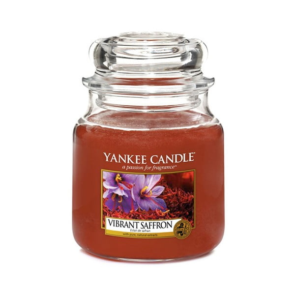 Sáfrány illatgyertya, égési idő 65-90 óra - Yankee Candle