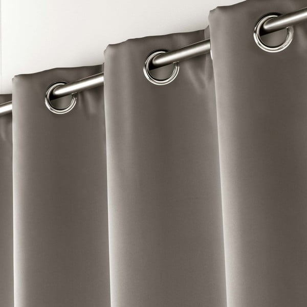 Szürke sötétítő függöny 135x280 cm Occult – douceur d'intérieur-image-1