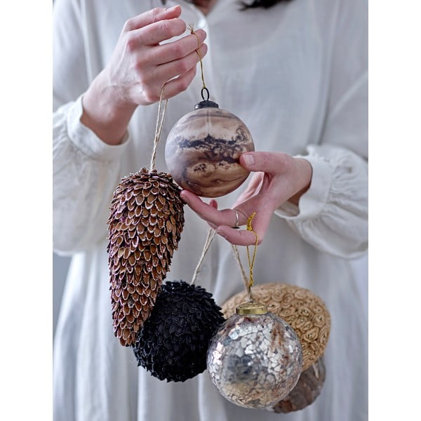 Pavana fekete karácsonyi függődísz - Bloomingville-image-1