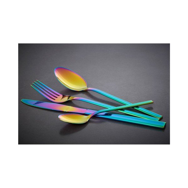 Rozsdamentes acél evőeszköz készlet 16 db-os Aurora – Premier Housewares-image-2