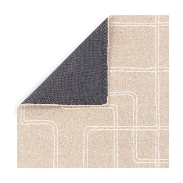 Bézs kézi szövésű gyapjú szőnyeg 120x170 cm Ada – Asiatic Carpets-image-3