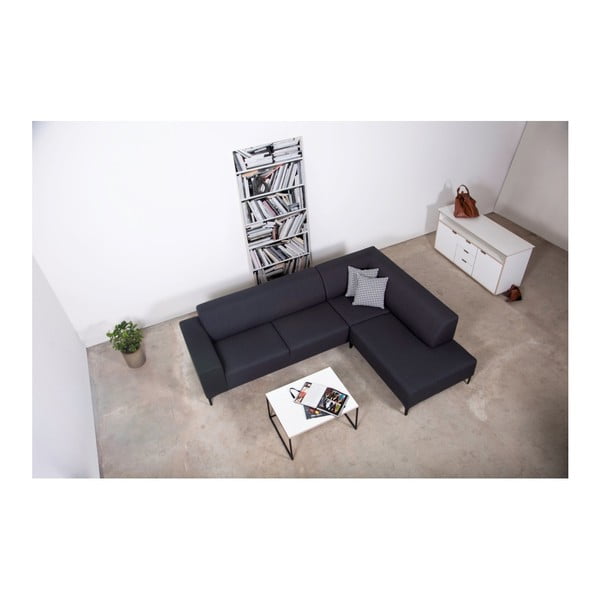 Antracitszürke sarokkanapé (jobb oldali) Diva – Scandic-image-2