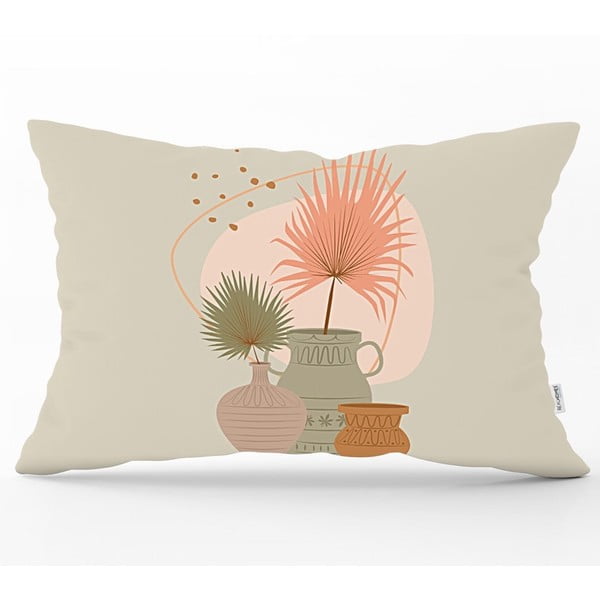 Pastel Color Flower párnahuzat, 35 x 55 cm - Minimalist Cushion Covers