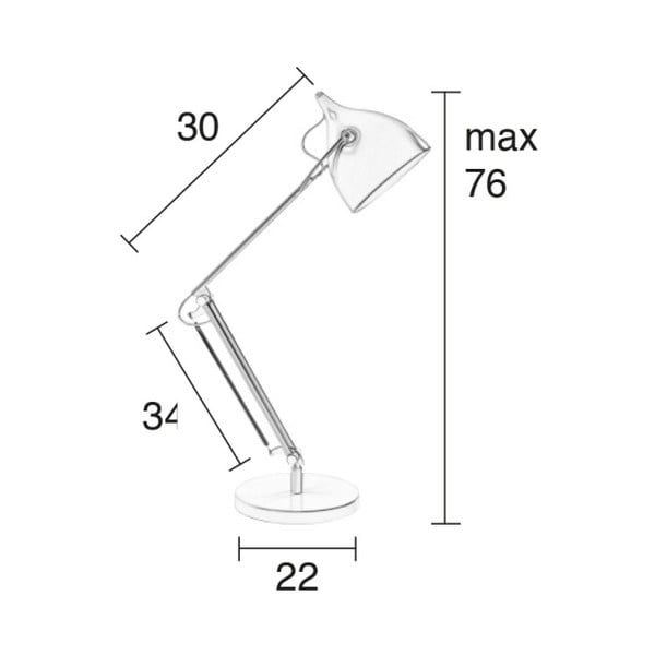 Reader fehér asztali lámpa - Zuiver-image-3