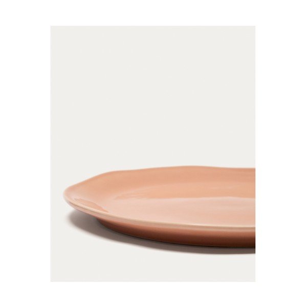 Világos rózsaszín kerámia tányér ø 27 cm Tiraya – Kave Home-image-4