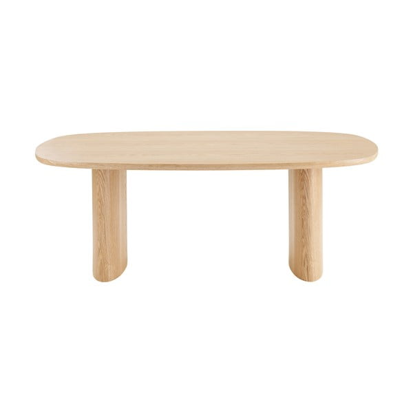 Étkezőasztal kőrisfa dekorral 110x210 cm Serra – House Nordic-image-2