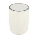 Agropoli krémfehér szemetes, magasság 27 cm - Wenko