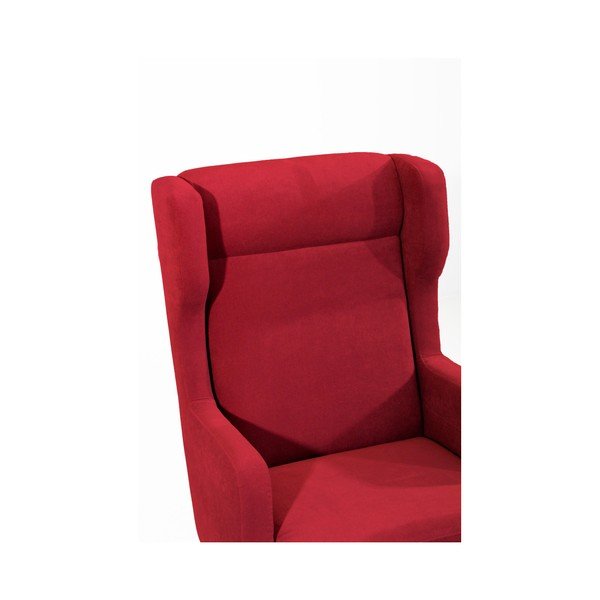 Bennet Suede piros füles fotel - Max Winzer-image-3