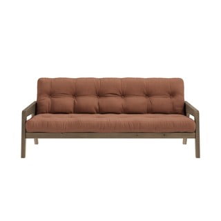 Narancssárga kinyitható kanapé 204 cm Grab - Karup Design