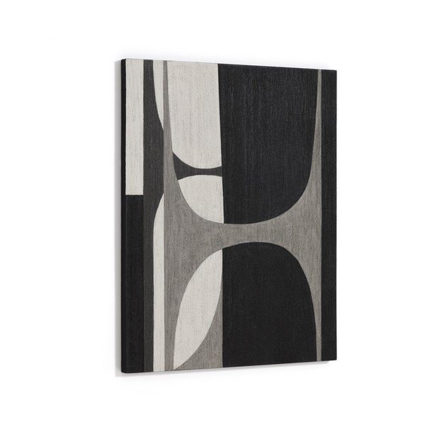 Kézzel festett vászon kép 80x100 cm Onure – Kave Home