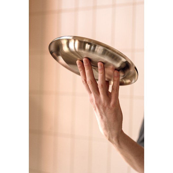 Ezüstszínű rozsdamentes acél tányér készlet 2 db-os ø 28 cm Roto – noo.ma-image-2