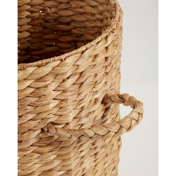 Natúr színű vízijácint szennyeskosár Yessira – Kave Home-image-4