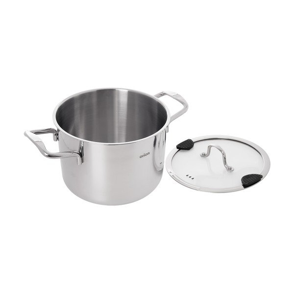 Rozsdamentes acél edény fedővel 4,6 l Venice – Orion-image-2