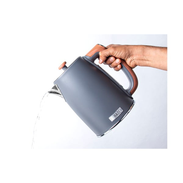 Sötétszürke vízforraló 1,7 l Dorchester – Haden-image-3