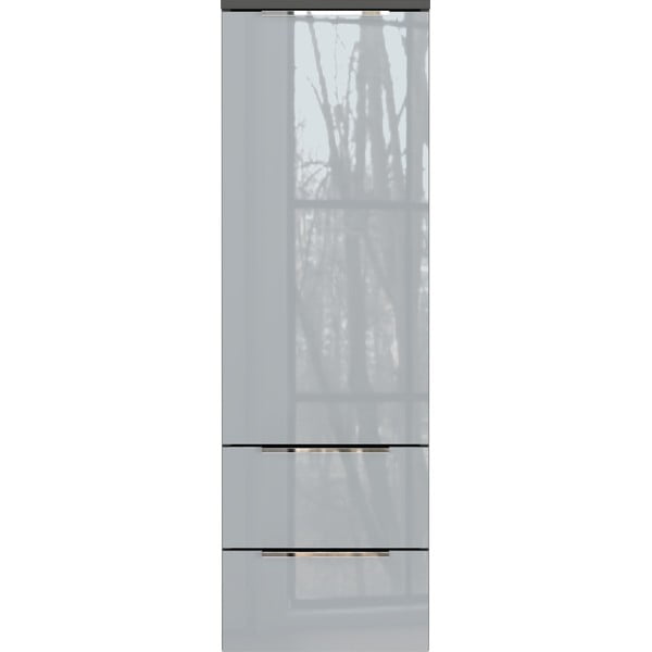 Szürke magas-fali fürdőszoba szekrény 36x111 cm Vasio – Germania
