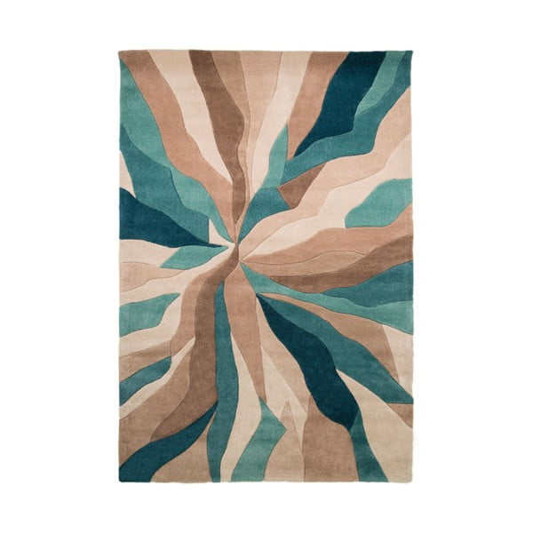 Splinter türkiz szőnyeg, 80 x 150 cm - Flair Rugs
