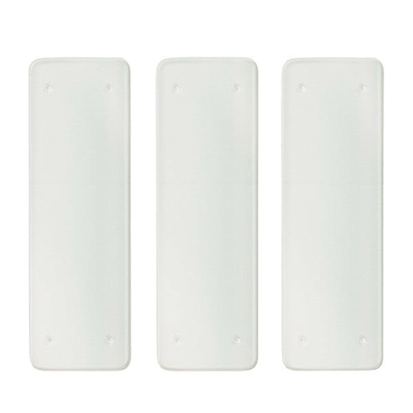 Üveg bútorelem - polc szett 3 db-os 90x1 cm Sitra – Kave Home