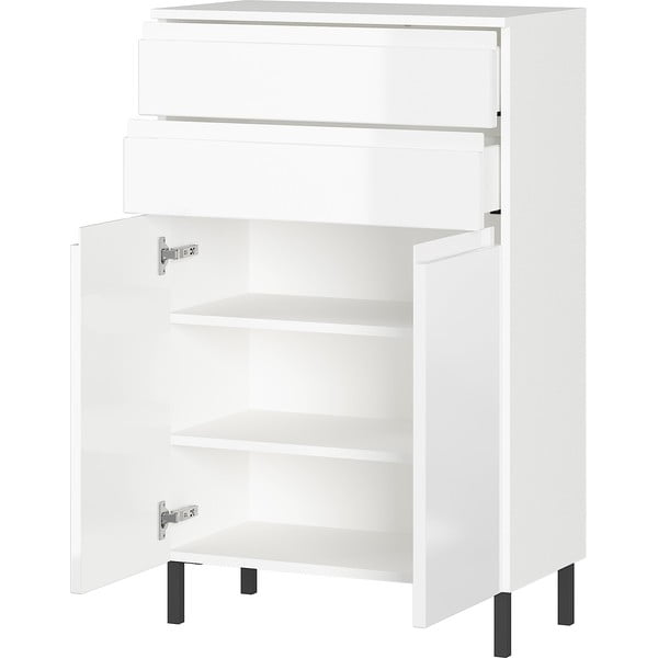 Fehér fürdőszoba szekrény 60x97 cm Salinas - Germania-image-3