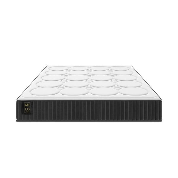 Közepes keménységű-puha kétoldalas rugós matrac 160x200 cm Enzo – Milo Casa-image-2