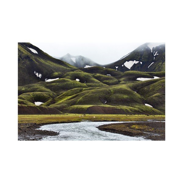 Üveg kép 120x80 cm Fjallabak – Styler