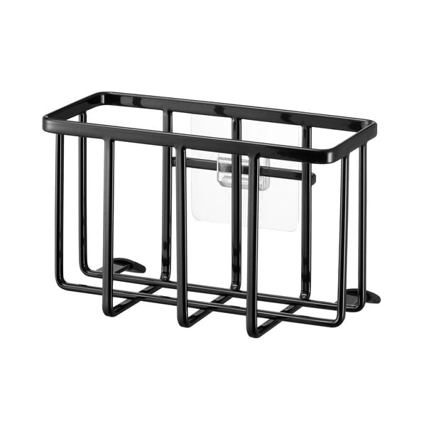 Fekete öntapadós fém mosogatóeszköz tartó Film Hook – YAMAZAKI