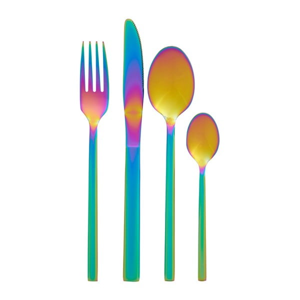 Rozsdamentes acél evőeszköz készlet 16 db-os Aurora – Premier Housewares-image-1