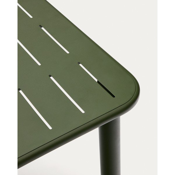 Acél kerti étkezőasztal 90x180 cm Brai – Kave Home-image-4