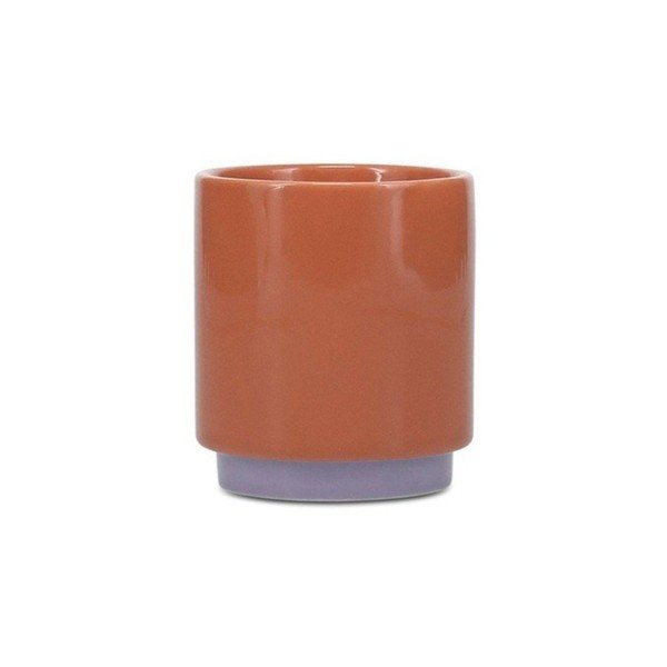 Narancssárga-lila kőedény csésze 130 ml Duo – ONA