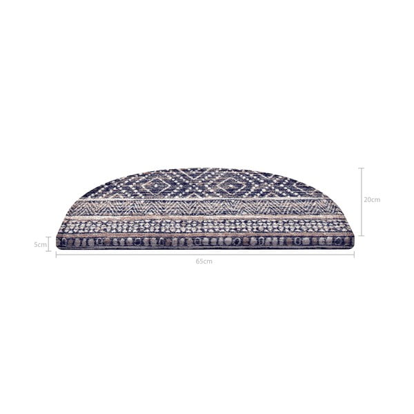 Bézs lépcsőszőnyeg készlet 16 db-os 65 x 20 cm Cottage Warmth - Vitaus-image-4