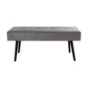 Skiby szürke bársony pad - Bonami Essentials