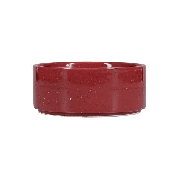 Borvörös porcelán tálka 500 ml Fika – ONA