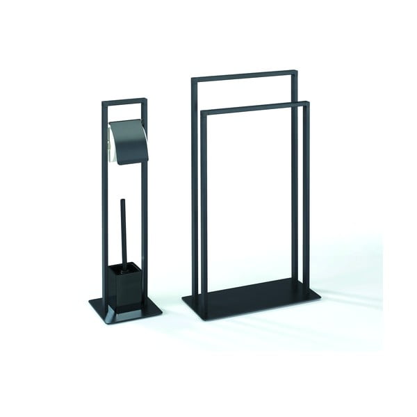 Emori fekete acél törölközőtartó - Tomasucci-image-2