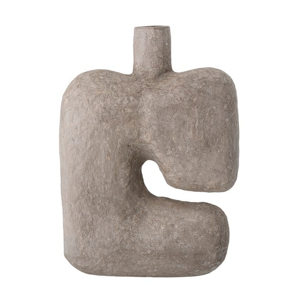 Banael szürke dekorációs papír váza, magasság 36 cm - Bloomingville-image-3