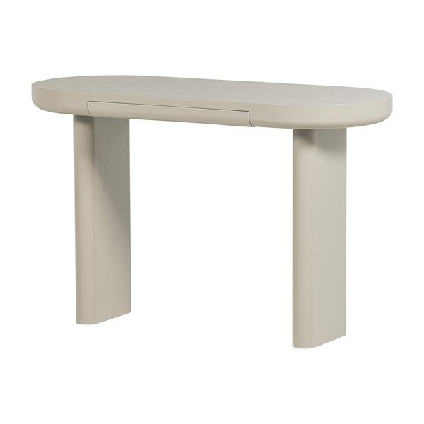 Bézs konzolasztal 50x120 cm Mael – WOOOD-image-2