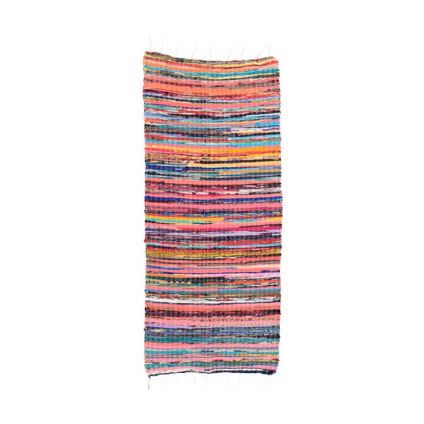 Chindi színes pamut szőnyeg, 120 x 60 cm - InArt