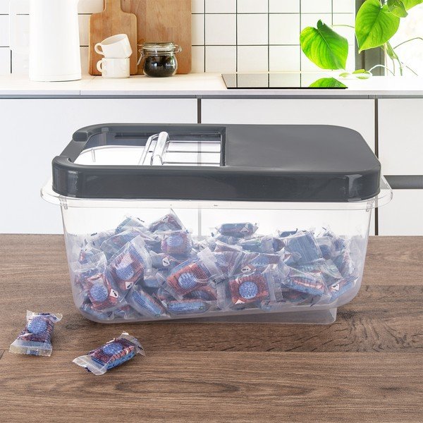 Fedeles műanyag tárolódoboz 35x20x18 cm Slop – Orion-image-4