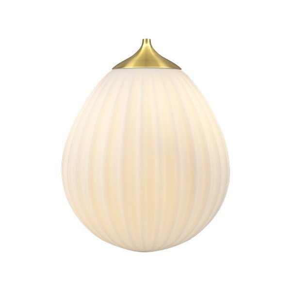 Fehér-aranyszínű lámpabúra ø 27 cm Around the World Medium – UMAGE-image-4