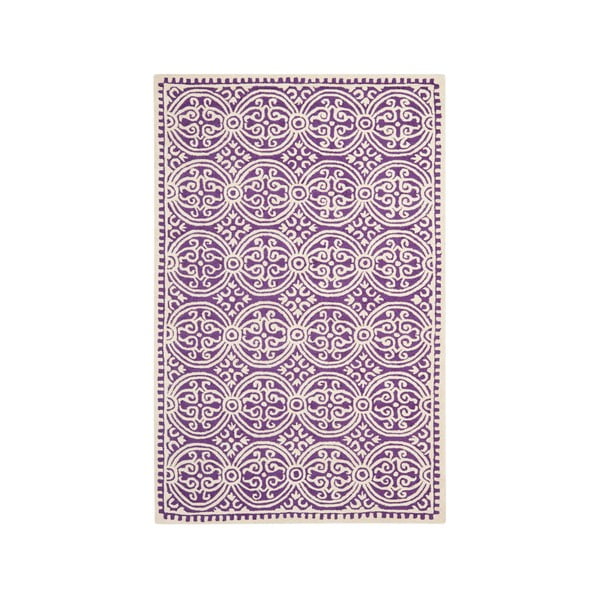 Marina lila gyapjú szőnyeg, 182 x 274 cm - Safavieh