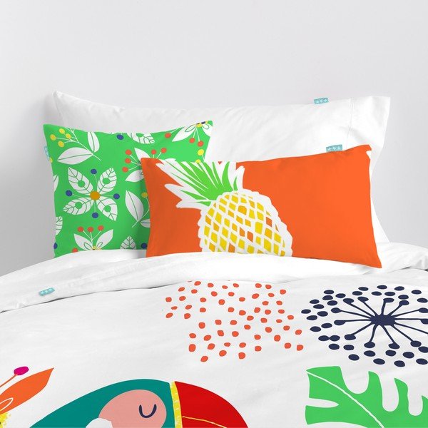 Pretty Parrots ágynemű, 140 x 200 cm - Moshi Moshi-image-1