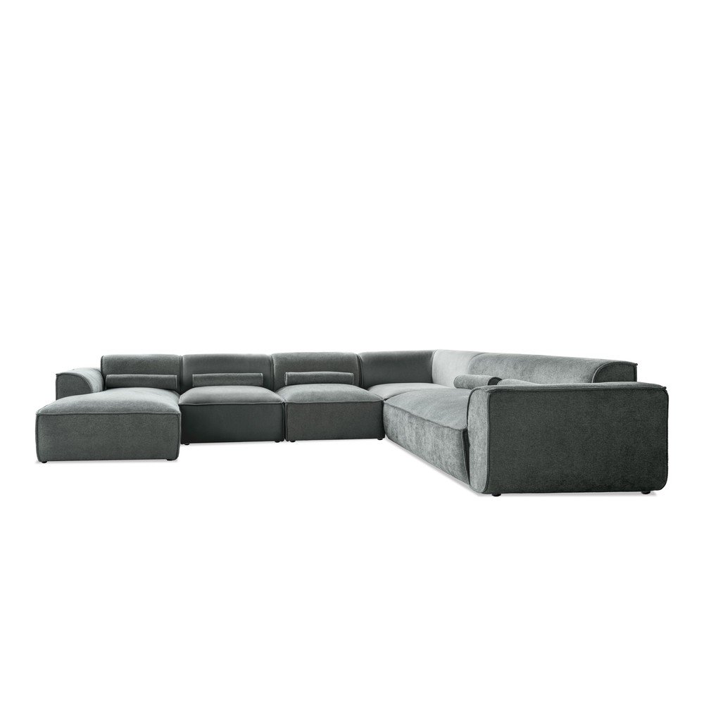 Világoszöld sarokkanapé (jobb oldali) Flex Felix – Miuform