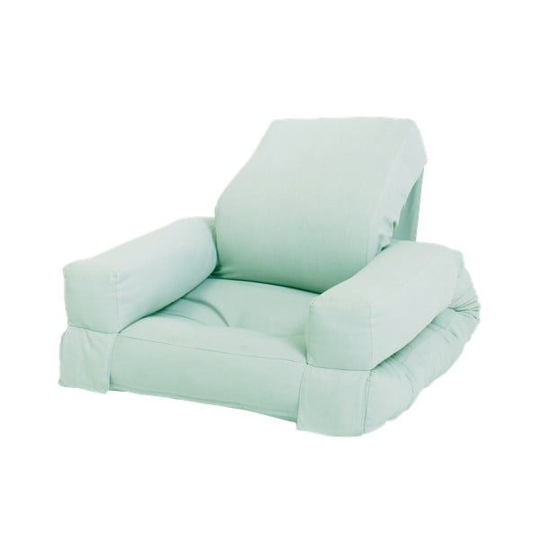 Mini Hippo Mint kinyitható gyerekfotel - Karup Design-image-3