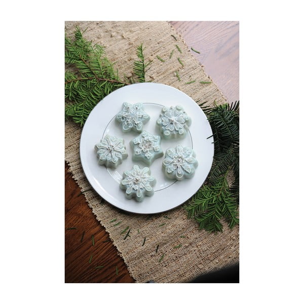 Snowflakes sütőforma 6 süteményhez, 700 ml - Nordic Ware-image-2