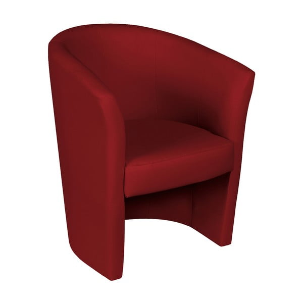 Galia piros fotel öko bőrből - Evergreen House