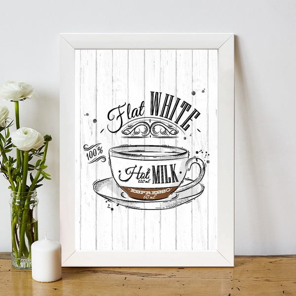 Kép 24x29 cm Flat White – Wallity-image-1