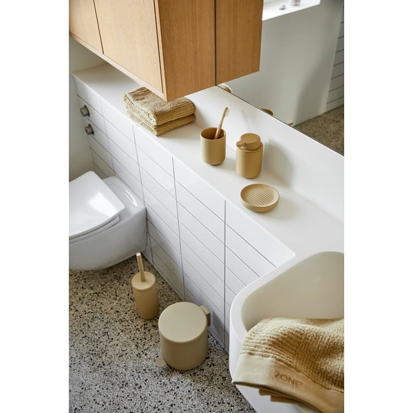 Classic sötétbézs pamut törölköző, 70 x 50 cm - Zone-image-2