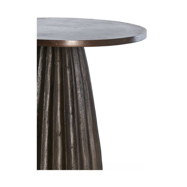 Fém kerek tárolóasztal ø 40 cm Veglia – Light & Living-image-2