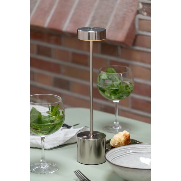 USB LED asztali-hordozható kültéri lámpa ø 8 cm Ganar LED – Leitmotiv-image-1