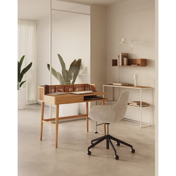 Bézs irodai szék Tissiana – Kave Home-image-1