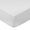 Fehér gumis pamut-perkál lepedő 90x190 cm Cotton Percale – Bianca
