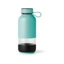 Türkiz üveg utazó ivópalack 500 ml To Go – Lékué